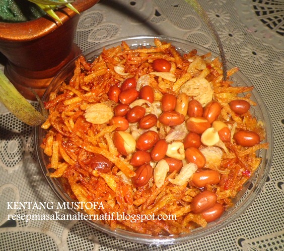 Resep Kentang Kering Mustofa Enak Garing Dan Pedas  Resep 