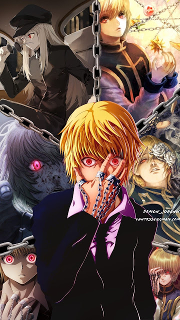 Papel de parede do  kurapika - anime Hunter × Hunter para celular | wallpaper do kurapika - anime Hunter × Hunter em HD.