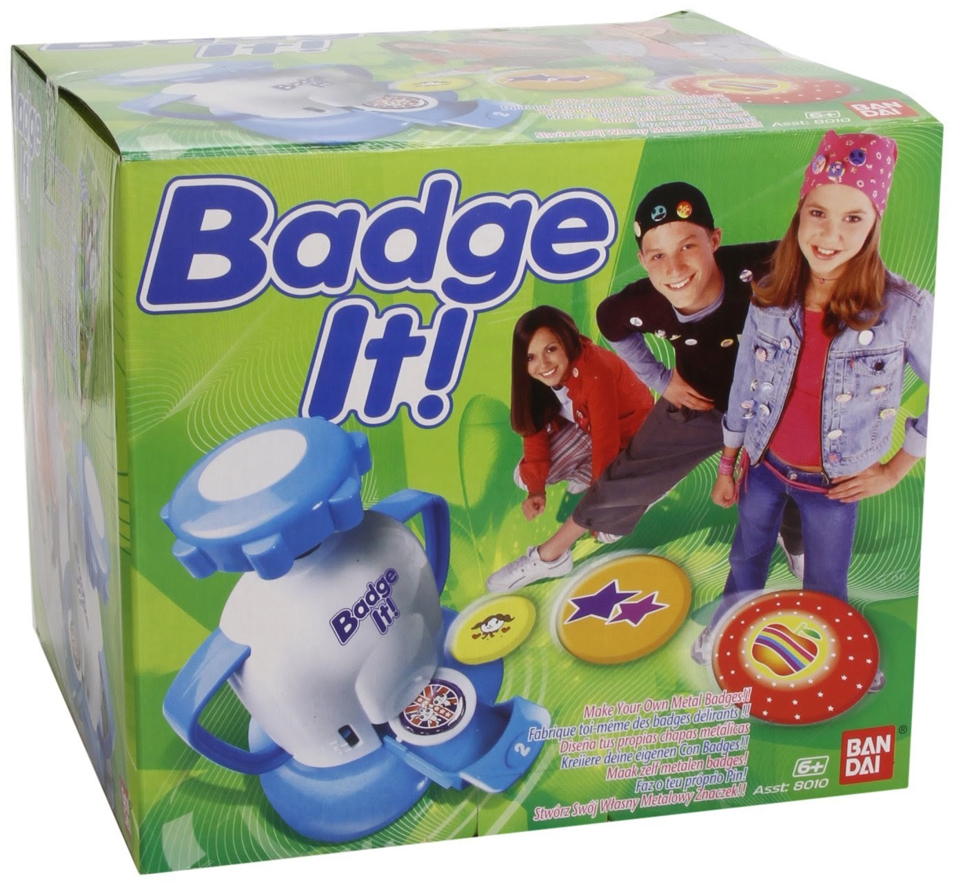 jouet bandai, badge it, jeu pour noel