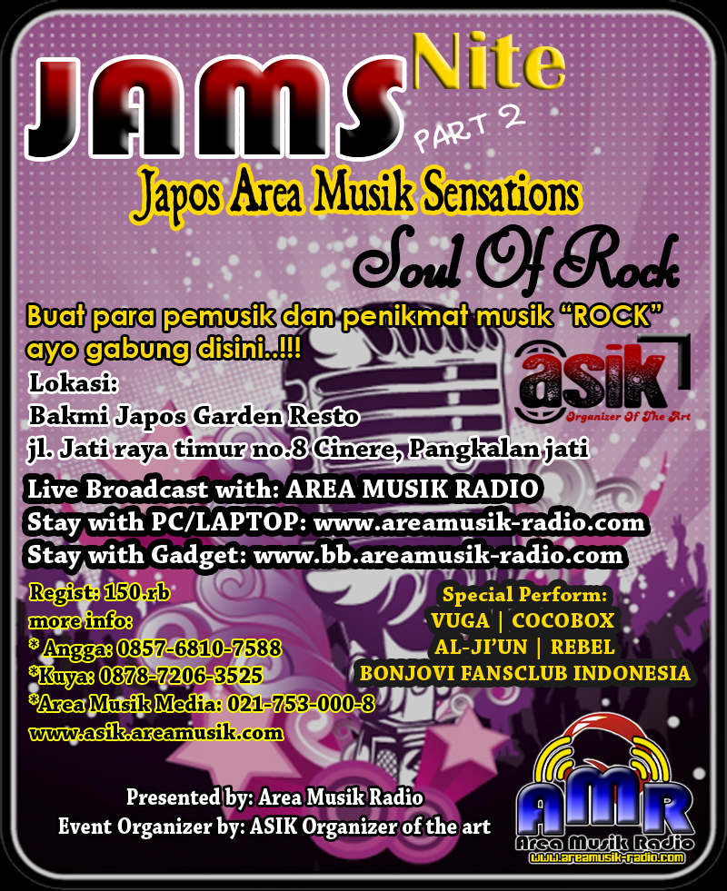 JAMS Nite Part2  Soul of Rock  Doedoet Arief