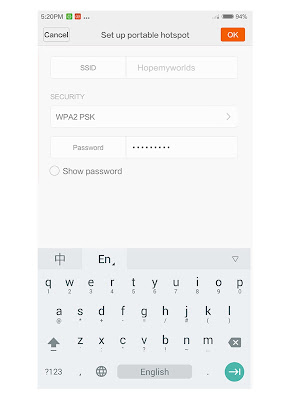 Xiaomi Mi 5s Portable Personal WiFi Hotspot Setup & Setting