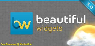 Beautiful Widgets Free Download Full version apk - Mobile10_in