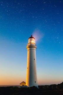 Where is the world's most powerful lighthouse?