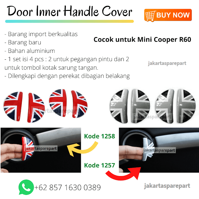 Door Inner Handle Cover For Mini Cooper