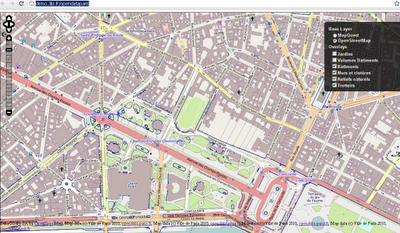 Paris Open Data Released in Open Street Map