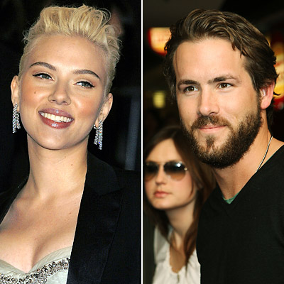 Scarlett Johansson engaged Ryan Reynolds