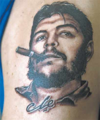tatuaje motivo union. 5 octubre 2007. Ernesto Che Guevara fue uno de los hacedores de la 