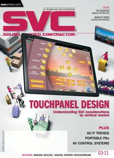 Sound & Video Contractor - March 2011 | ISSN 0741-1715 | TRUE PDF | Mensile | Professionisti | Audio | Home Entertainment | Sicurezza | Tecnologia
Sound & Video Contractor has provided solutions to real-life systems contracting and installation challenges. It is the only magazine in the sound and video contract industry that provides in-depth applications and business-related information covering the spectrum of the contracting industry: commercial sound, security, home theater, automation, control systems and video presentation.