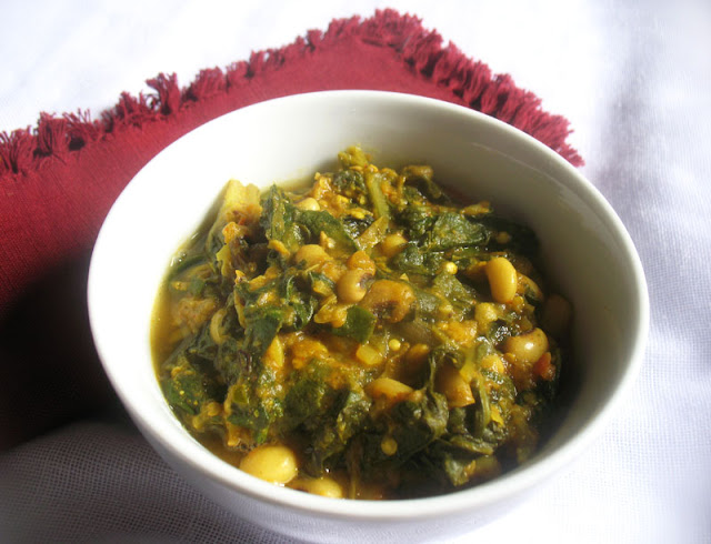 Black-Eyed Pea Curry with Chard