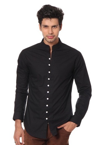 Black shirts for men