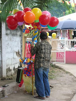 Ballon Vendor in Dumanjug, Cebu