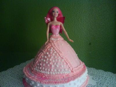 Beautiful barbie cake