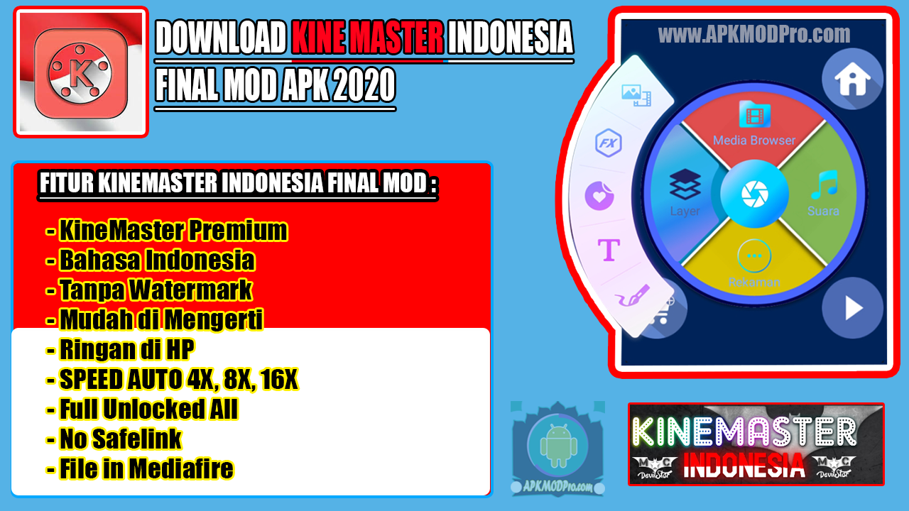 Download Kinemaster Mod Indonesia Final Mod Apk 2020 Apkmodpro