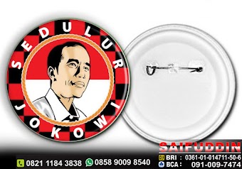 PIN BROS SADULUR JOKOWI 