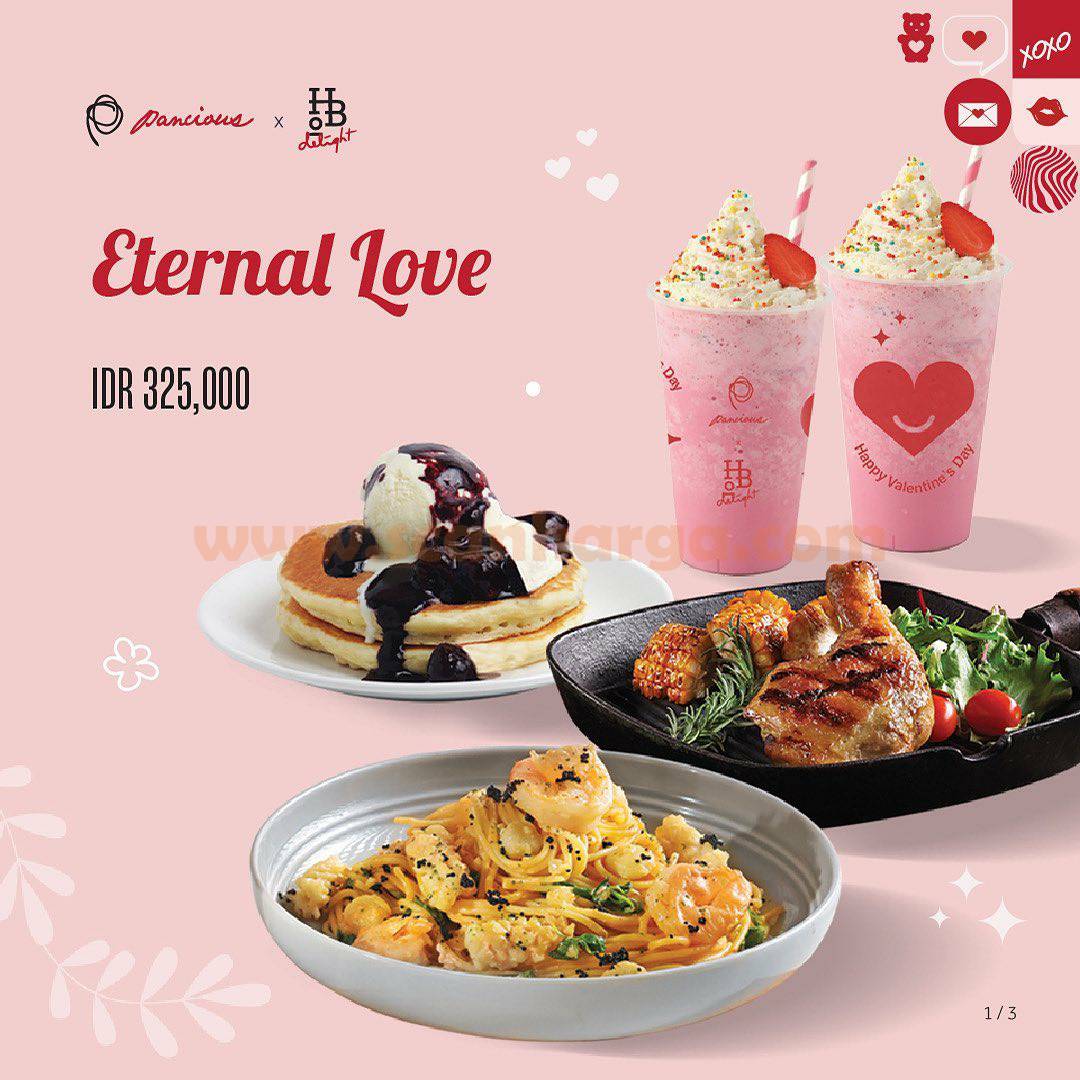 Promo Pancious Harga Paket Spesial Valentine’s Set Menu