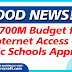700M Budget for Internet Access of Public Schools Approved