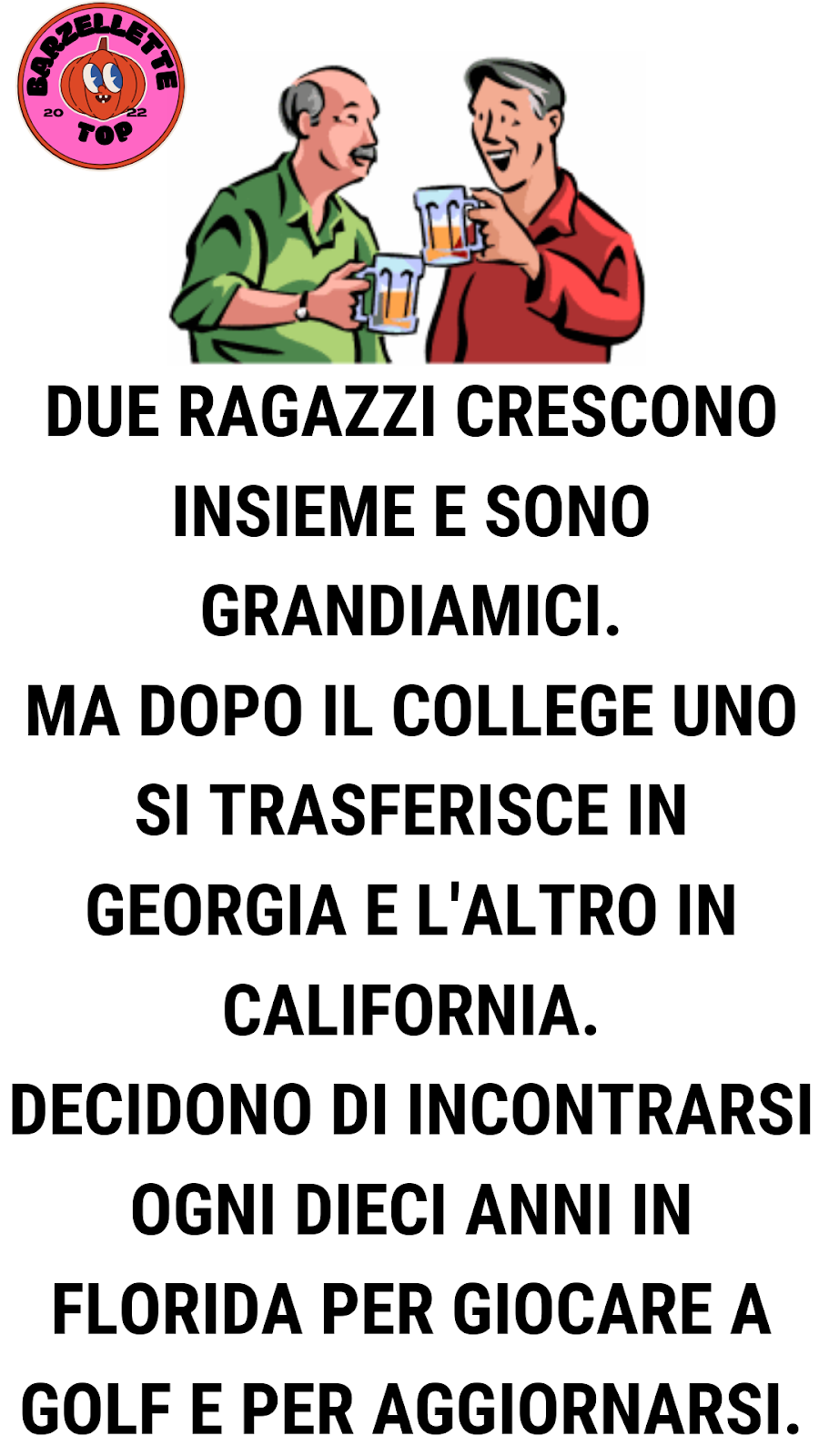 La divertente storia di come gli uomini invecchiano