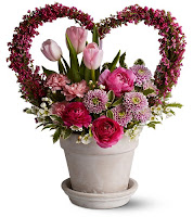 Valentines Day Fresh Flower Bouquet