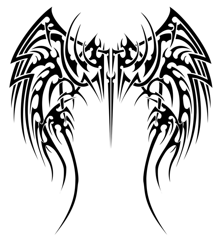 The Best Wings Tattoo Upper Back Tattoo designs