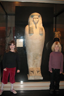 They dug the Egyptian exhibit