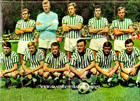 HOLLAND SPORT - Scheveningen, Holanda - Temporada 1968-69 - Teske, Van Vianen, Van Maurik, Dorjee y Don; Van de Bol, Roggeveen, Valkwnhoff, Verlangen, Bolleboom y Kronshorst - Equipo del Holland Sport, en un partido celebrado el 18/08/1968