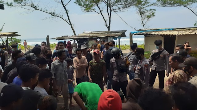 Kepergok Warga Nyolong Motor Dipantai Bopong Warga Magelang Di Glandang Polisi