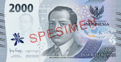 Uang Kertas Rp 2.000 Tahun 2022