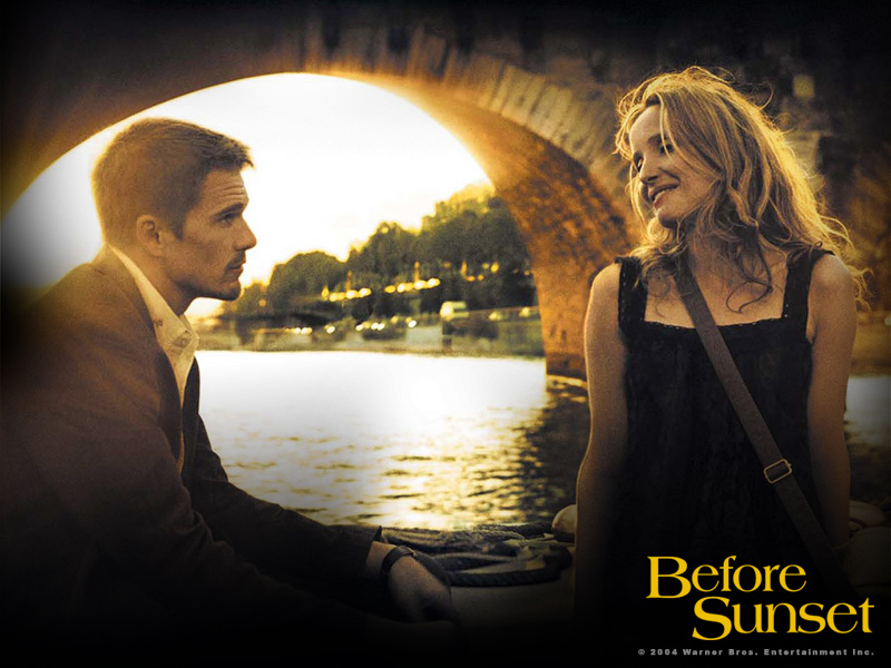 This is the sequel of Before Sunrise which was literally filmed 9 freaking