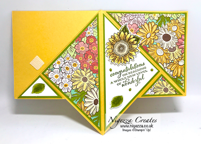 Nigezza Creates with Stampin' Up! Celebrate Sunflowers & Ornate Garden