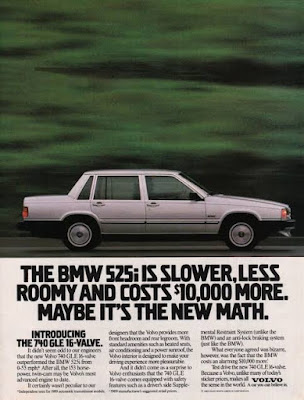 Iklan Volvo 740 GLE di Jamannya