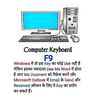 How to Use of Keyboard Function keys F9