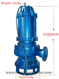 submersible agitator sand pump