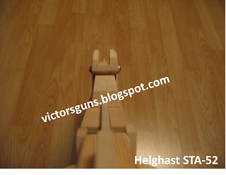 Pic.38 - Building the STA-52 Wooden Assault Rifle Display Model  