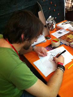 Enrico Bante a Lucca Comics