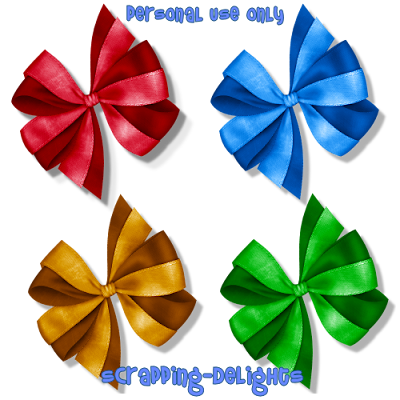 http://scrapping-delights.blogspot.com/2009/11/tagger-size-bows-freebie.html