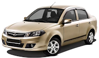 Kereta sewa Saga FLX