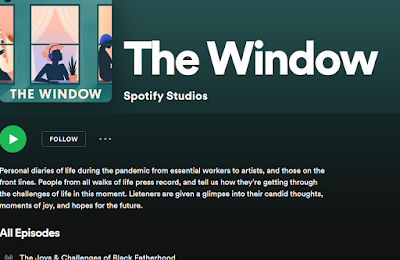 The Window podcast logo.