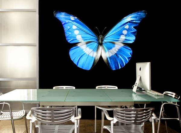 Butterfly 3D wall art sticker, Vinyl 3D wall sticker