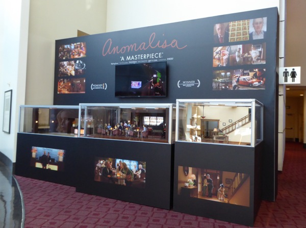 Anomalisa stop-motion animation movie exhibit