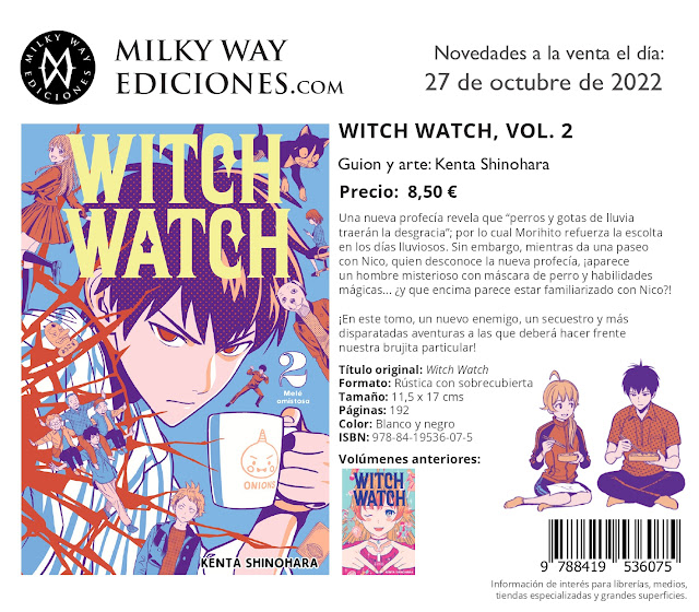 Novedades Milky Way Ediciones - Octubre 2022