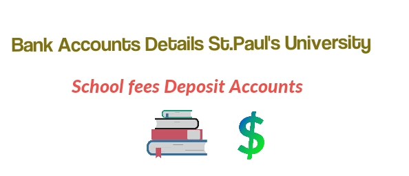 Fees deposit st Paul's university