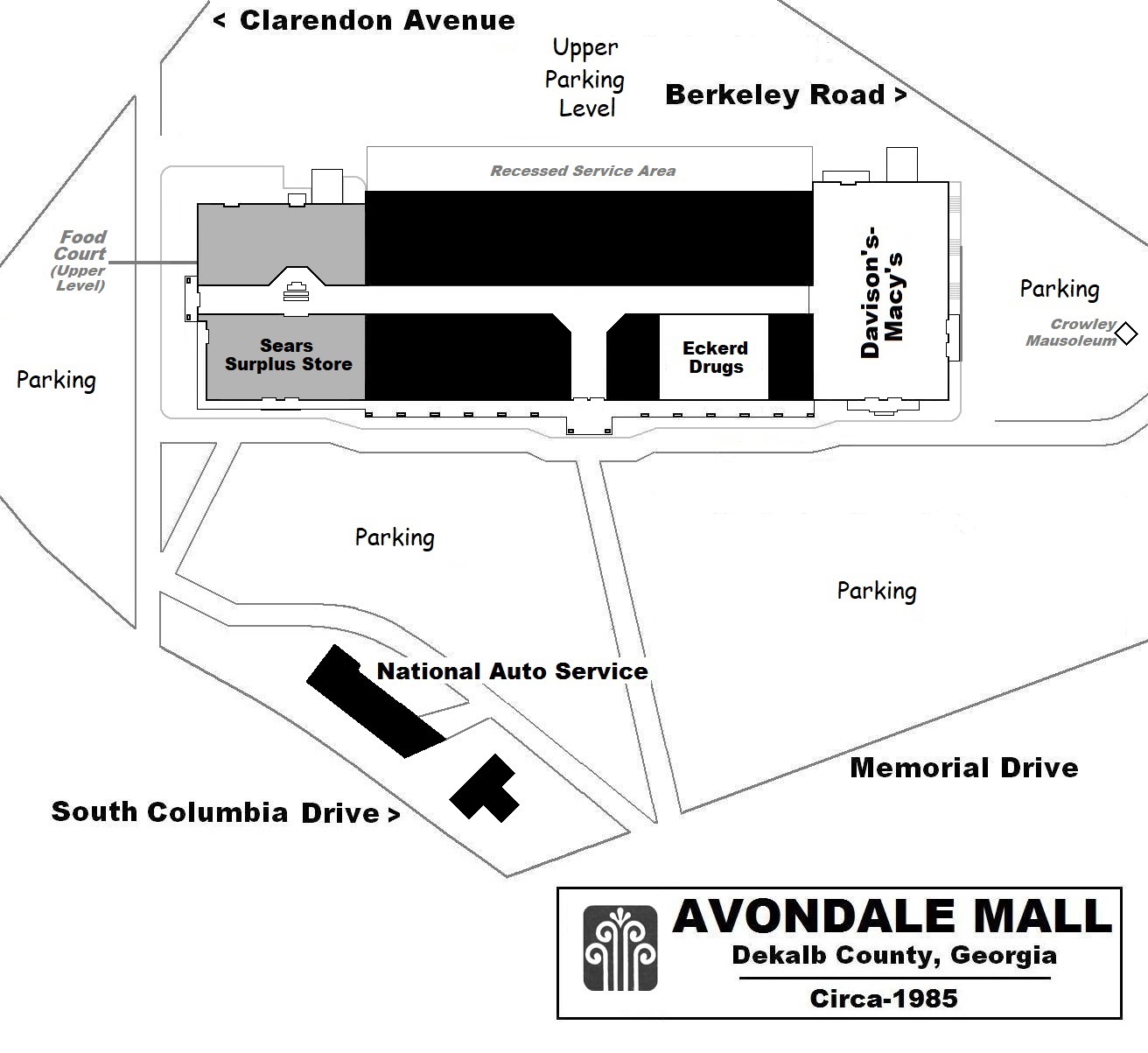 Southern and Mid-Atlantic Retail History: Lenox Square Mall