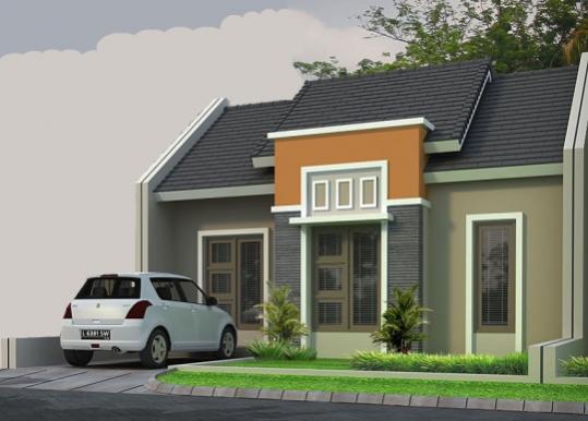 Bentuk Rumah Sederhana Ukuran 6 x 9 Berkonsep Minimalis