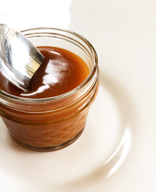 homemade caramel sauce
