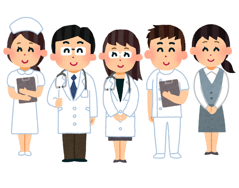 医師と看護師と事務のイラスト かわいいフリー素材集 いらすとや 医師と看護師と事務のイラスト かわいいフリー素材集 いらすとや
