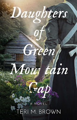 book cover of historical fiction novel Daughters of Green Mountain Gap by Teri M. Brown