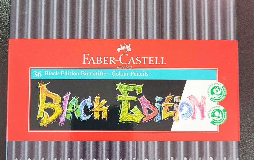 Faber Castell Black Edition Vs Faber Castell Classic Red Colored Pencils. —  The Art Gear Guide