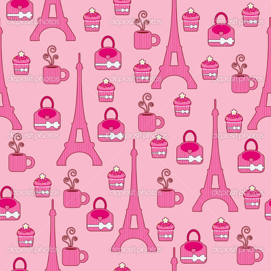 Gambar Wallpaper Paris Warna Pink Gudang Wallpaper