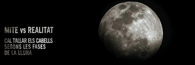 peluqueria lelook Sabadell. Mitos sobre el pelo. Cortar segun la fase de la Luna