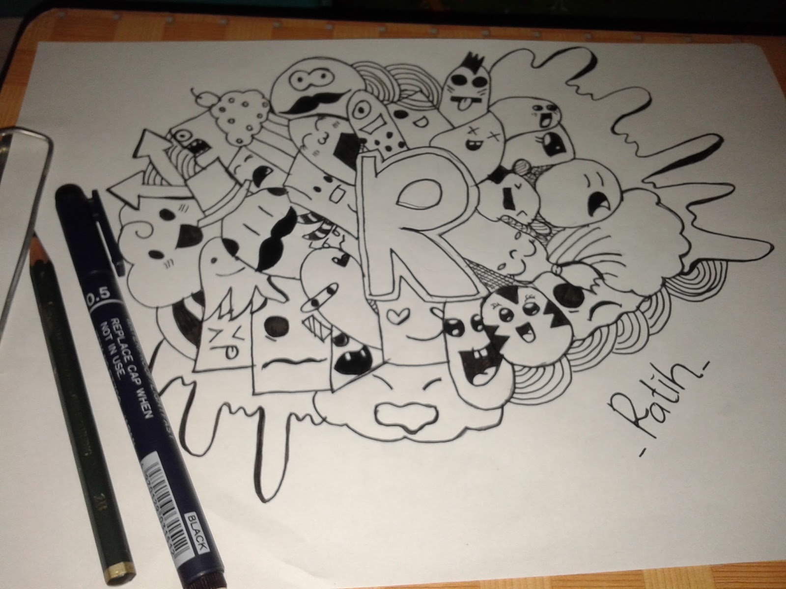 Doodle Art Untuk Pemula 2015